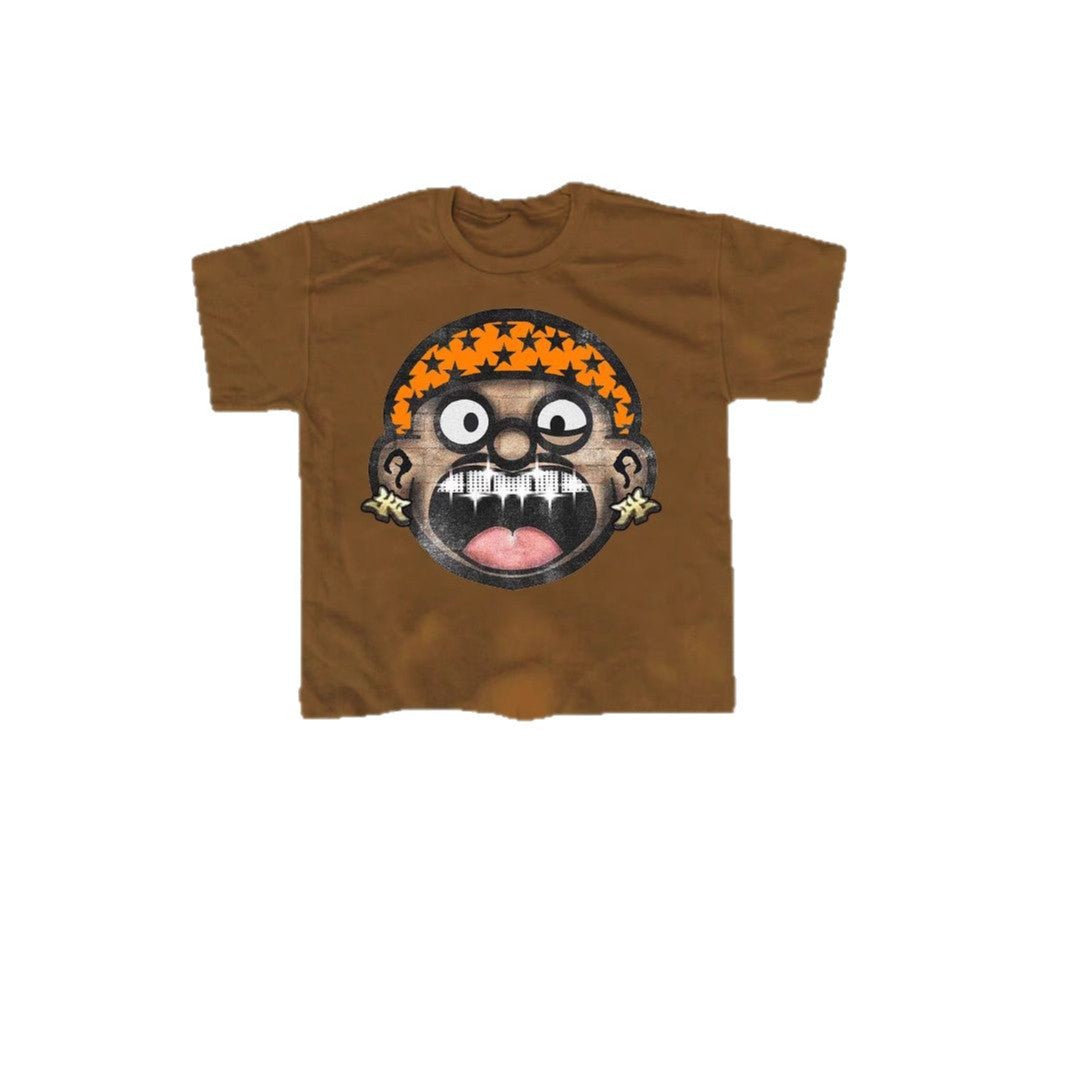 old Cartoon Graphic T-Shirt with Playful Illustration and Soft Cotton Casual Fit